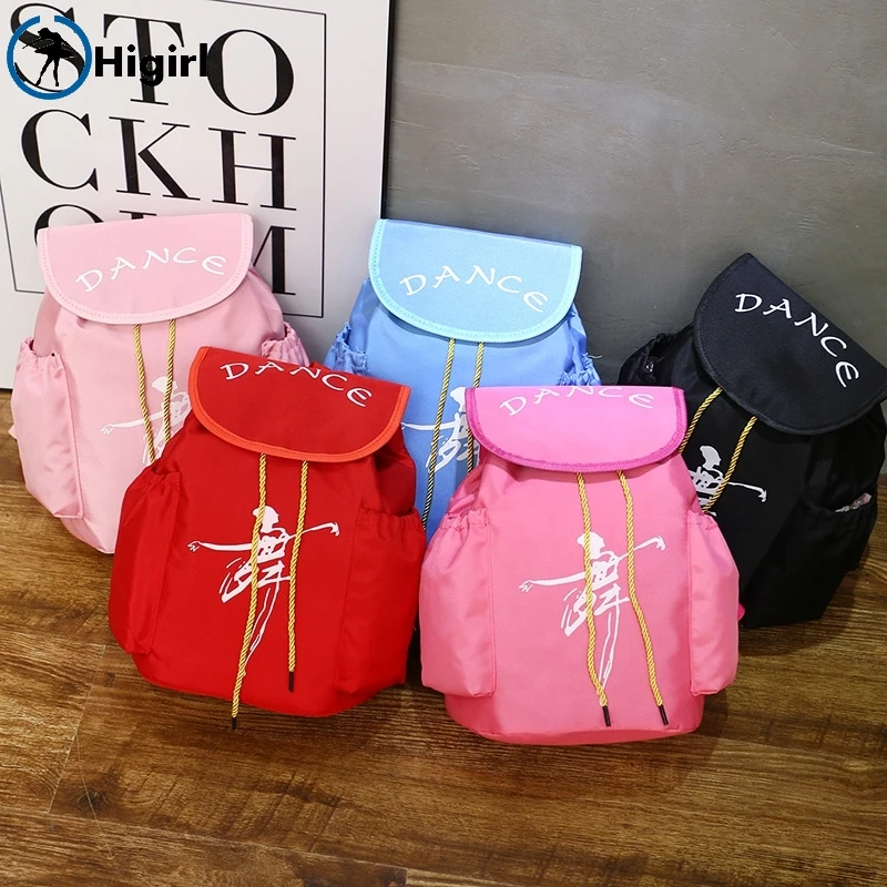 Child Kids Pink ballet bag Backpack Waterproof canvas ballets Dance Bags Ballerina Ballet Gift AS8658 | Тематическая одежда и