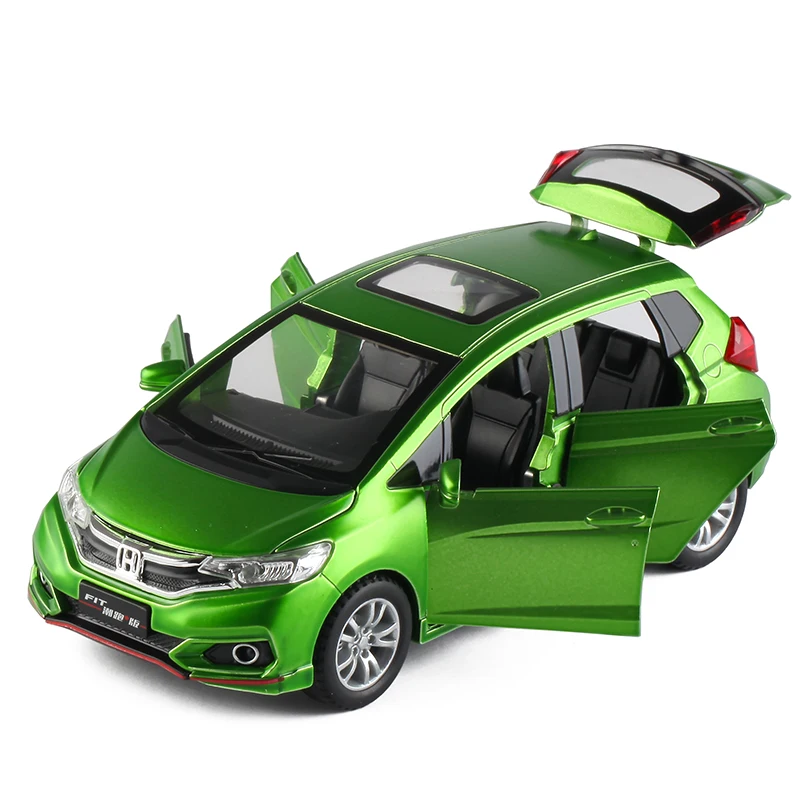 1:32 Honda Fit литье под давлением модель автомобиля детские игрушки коллекция