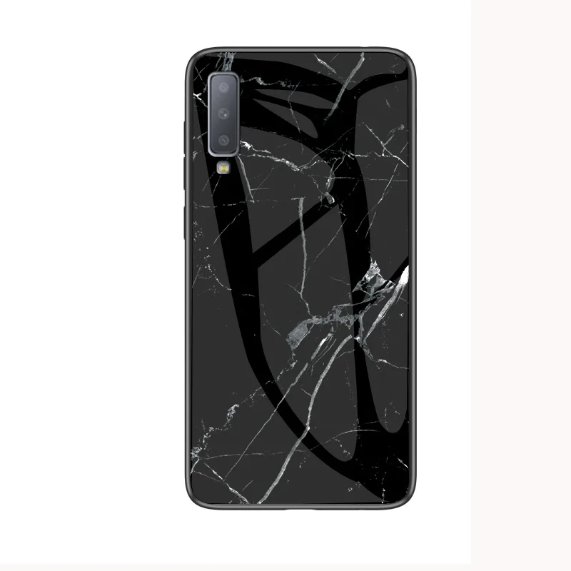 4 Мрамор Стекло чехол для samsung Galaxy S10E S9 S8 S10 плюс M10 M20 A10 A20 A30 A40 A50 A60 A70 A7 J4 J6 плюс J8 Note 9 8 чехол - Цвет: 4