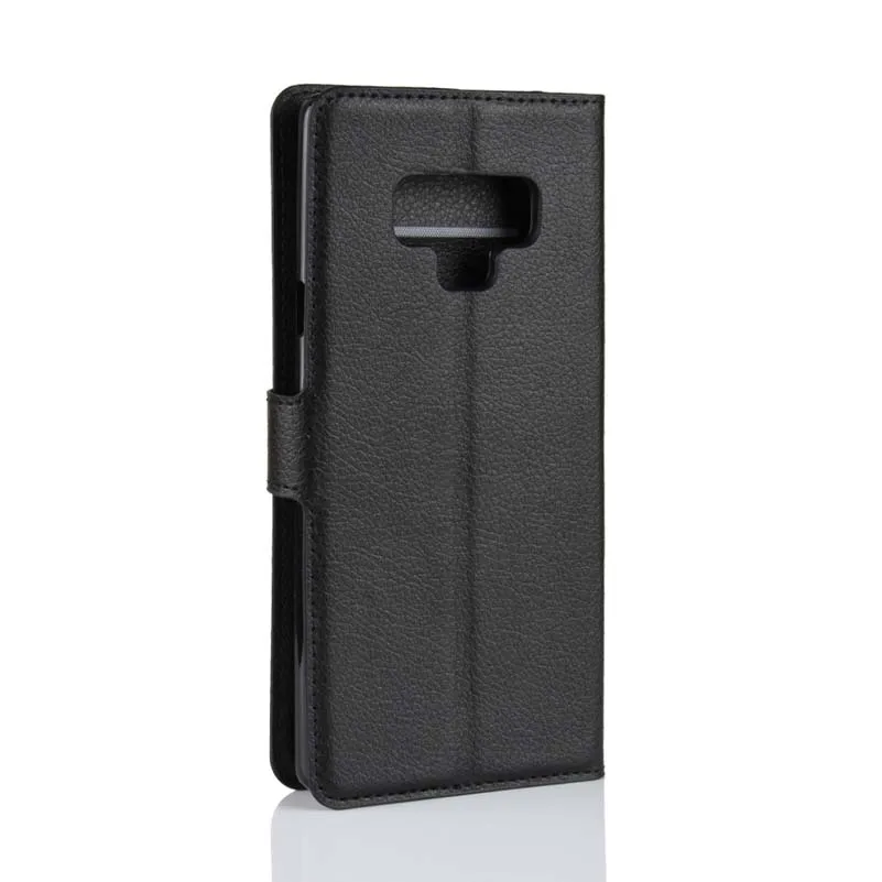 For Samsung Galaxy Note 9 Wallet Case Flip Leather Cover Note9 Magnetic Phone Stand with Card Holders | Мобильные телефоны и
