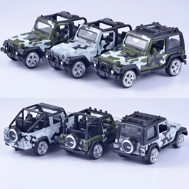 

13CM 1:32 Scale Toy Car Metal Alloy Jeep Car Off Road SUV Pull Back Diecasts Vehicles Model Toys For Children Kids Collection