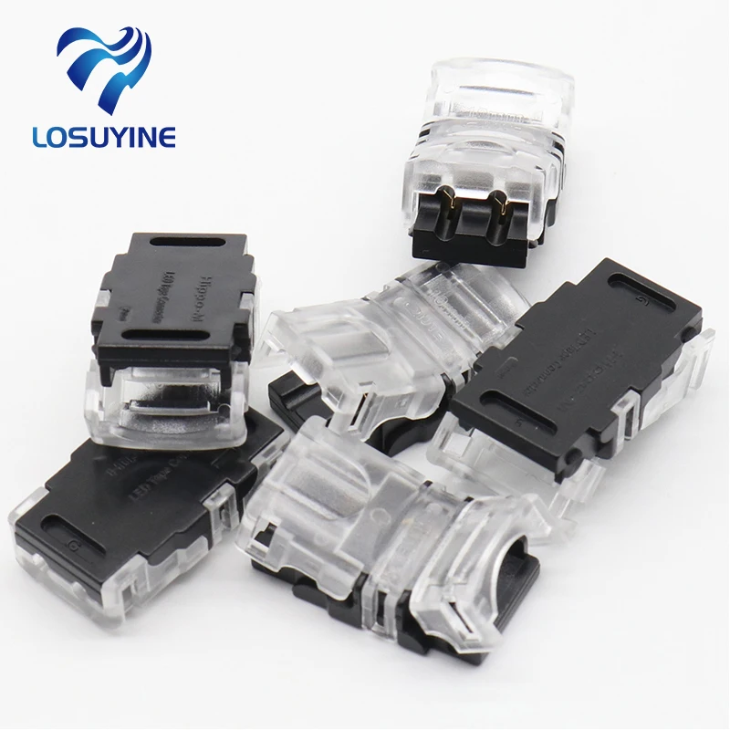 5 шт./лот 2-контактный разъем для светодиодной ленты одиночной RGB RGBW Color 3528 5050