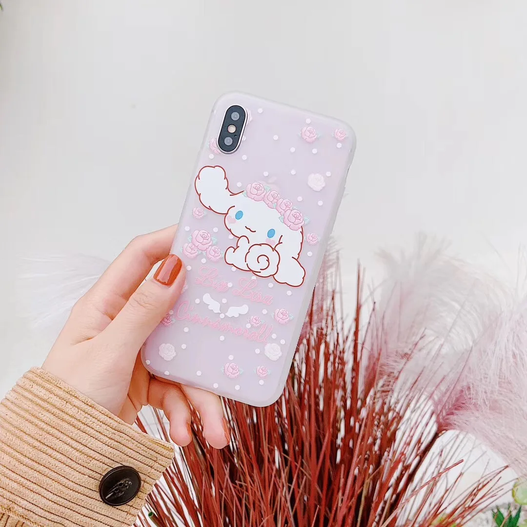 My Melody милый мультяшный чехол Cinnamoroll для iphone 7 8 6 S 6s Plus X XS MAX XR японская кукла Fundas |