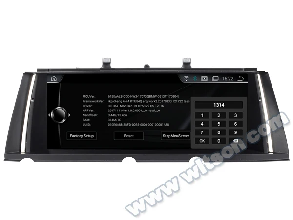 WITSON 10 2 ''большой сенсорный экран Android 8 1 автомобильный DVD-плеер для BMW 5 серии F10