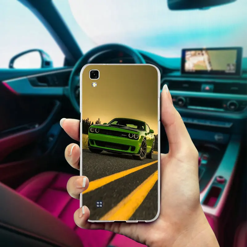Soft Phone Cases TPU Cover for LG Spirit V10 V20 V30 G2 G3 Mini G4 G5 G6 K4 K7 K8 K10 HTC One Shell Dodge Demon Dhallenger Logo | Мобильные