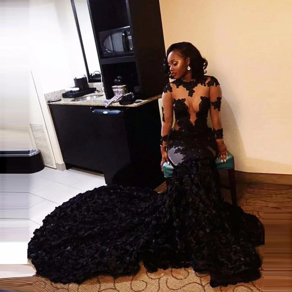 

Африканские платья знаменитостей abiye Vestido De Festa Abendkleider длинное формальное платье русалки розовое 3D платье с хвостом de soiree longue