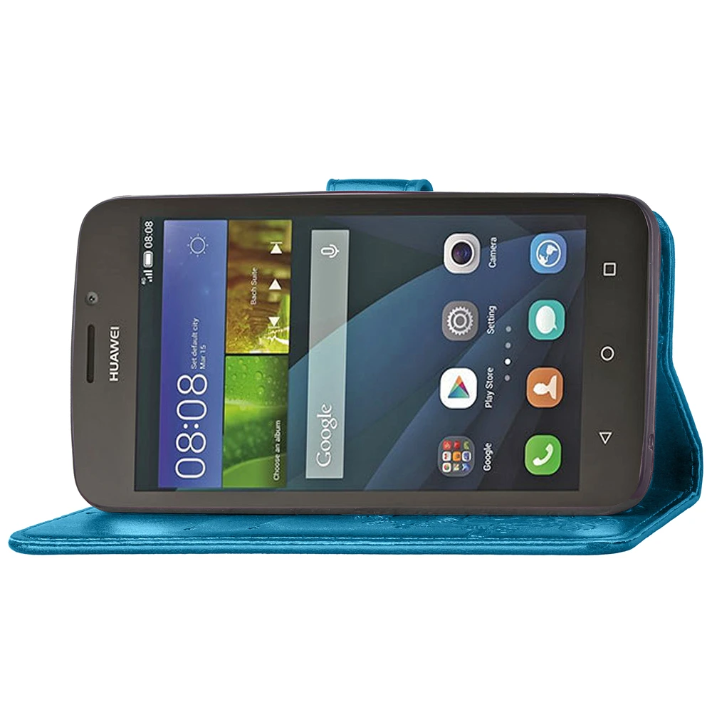 Чехол для Huawei Y635 Y635-L01 Y635-L21 кошелек телефона из искусственной кожи силиконовый