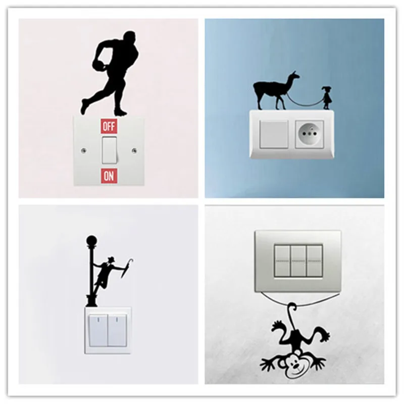 

Switch Sticker Decoration Vinyl Wall Decal Room Home Decoration