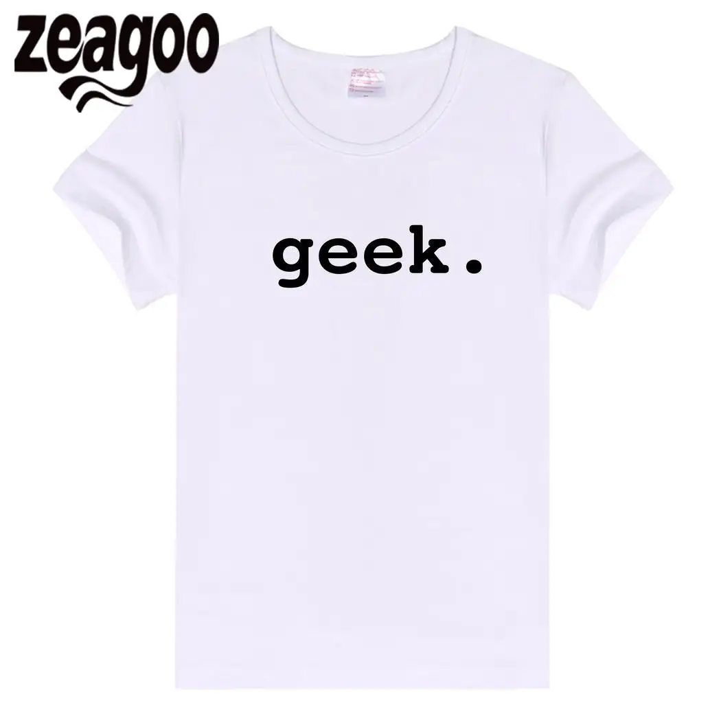 Zeagoo одноцветное Повседневное Для женщин Plain Crew Neck Slim Fit мягкий короткий рукав