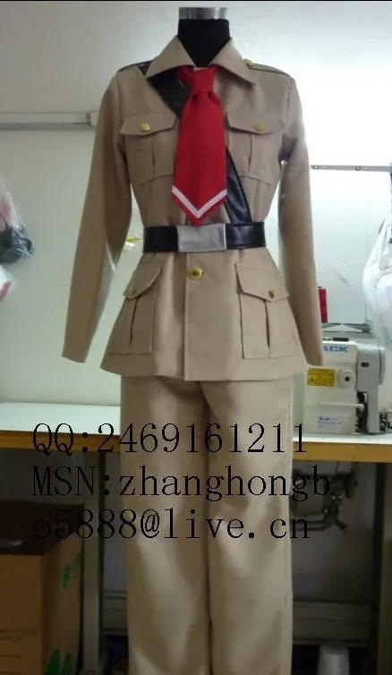 Одежда Hetalia: Axis Powers Бельгийская униформа костюм для косплея 11|cosplay costume|cos clothingcostume