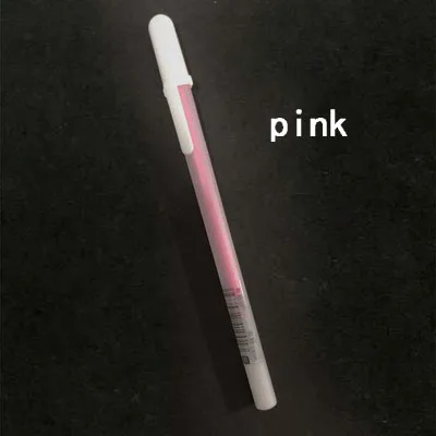 Pink 1 шт. 9 цветов kawai карандаши флуоресцентные краски карандаши маркеры офисные школьные принадлежности художественное Рисование маркером ручка - Цвет: Pink