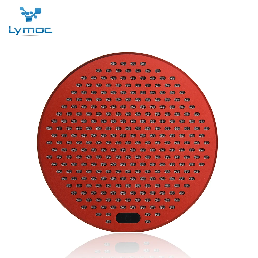 LYMOC Портативный Металл сабвуфер Bluetooth Беспроводной динамики 5 Вт 3D звук стерео Lound