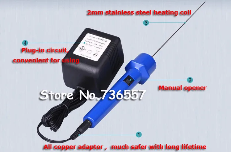 1 шт. 20 см Ремесло Горячий Нож пенопластовый резак ручка режет пенопласт KT доска