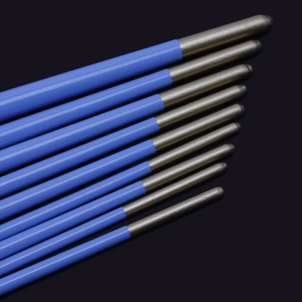 10Pcs Blue Gouache Watercolor Oil Painting Nail Art Pen Nylon White Hair Brushes C26 | Канцтовары для офиса и дома