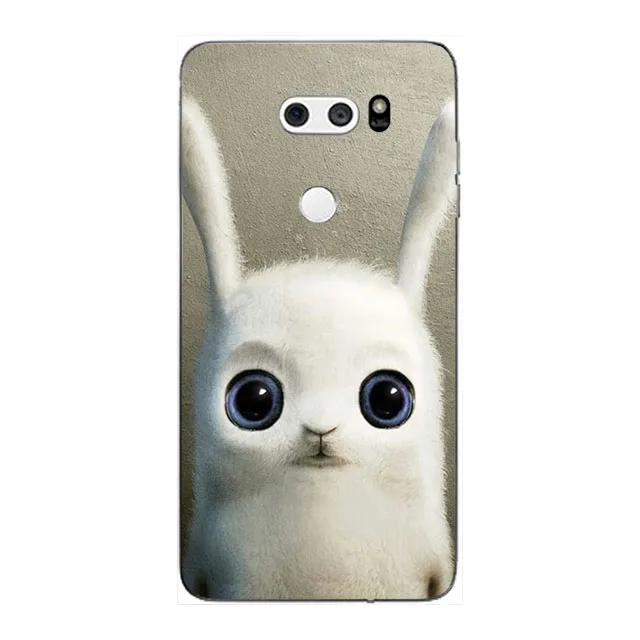 Чехол для LG V30 чехол H930 H933 милая картина мультфильма силиконовый мягкий ТПУ