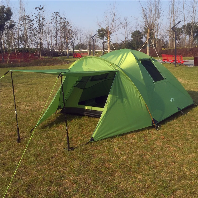 Распродажа двухслойная палатка из авиационного алюминия на 5 6 человек