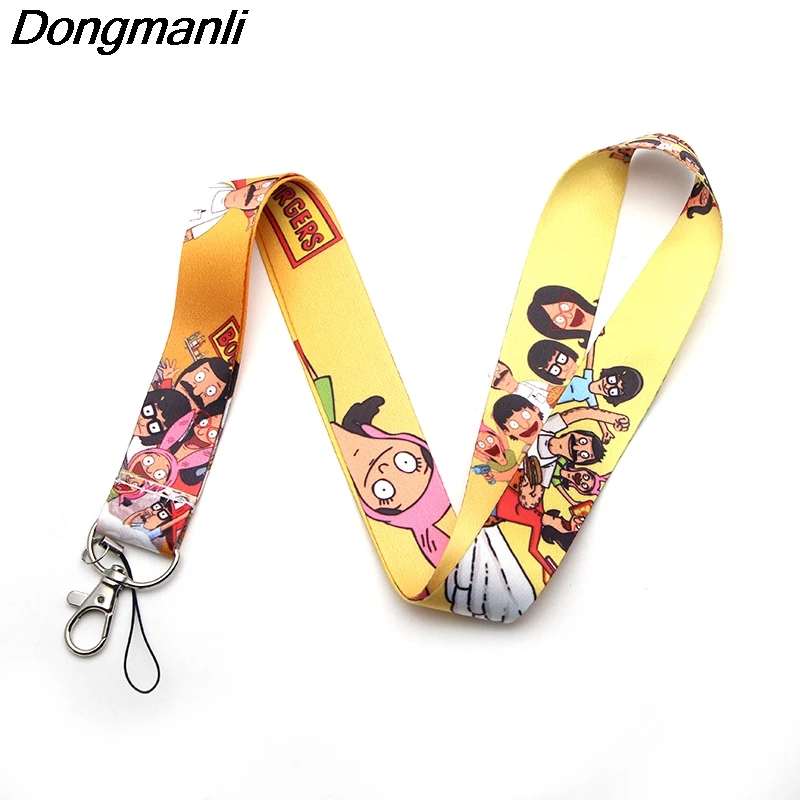DMLSKY 24pcs/lot women lanyards Creative theme cartoon key chains lanyard Badge ID Cards Holders Keychain phone M1834 | Украшения и