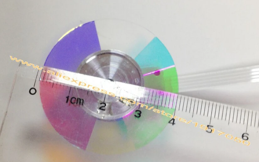 

Projector color wheel for InFocus/For BenQ/For NEC/For Sharp/For Acer,6 segments 40mm