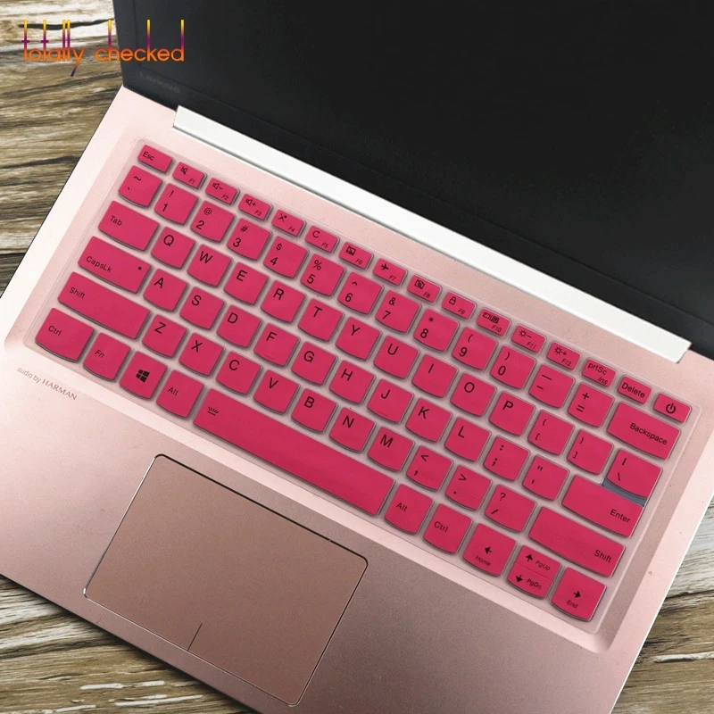 pink Защитная крышка для клавиатуры lenovo Ideapad C340 14 дюймов C340-14API c340-14iwl C340 C 340 14API 14IWL - Цвет: pink