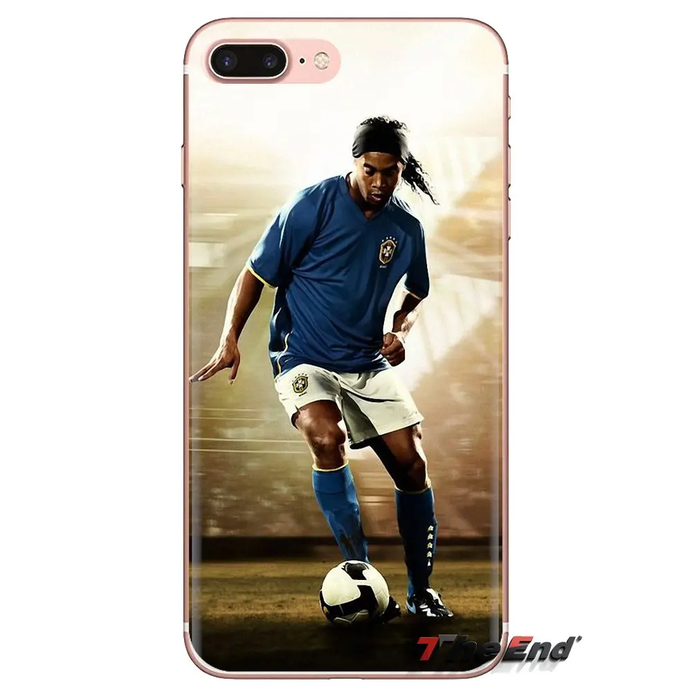 Ronaldo Ronaldinho Soccer Star Brasil мягкие чехлы для Samsung Galaxy J1 J2 J3 J4 J5 J6 J7 J8 Plus 2018 Prime 2015 2016 2017 |