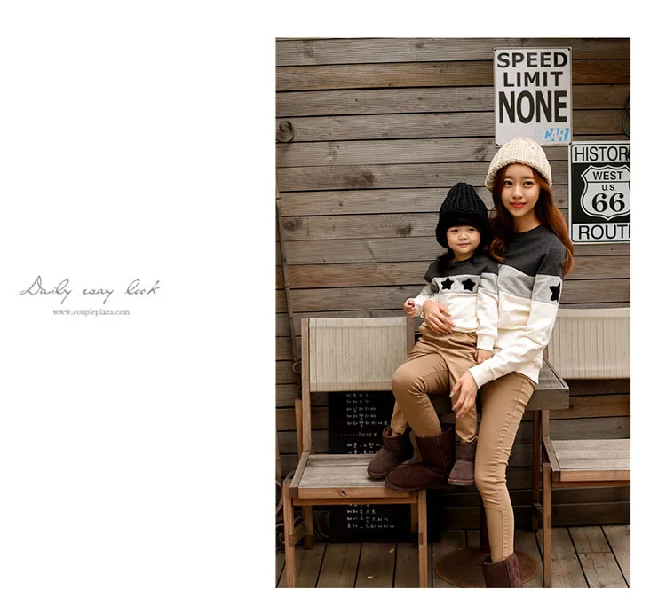 Новое поступление 2018 одинаковые комплекты для семьи лоскутные толстовки со