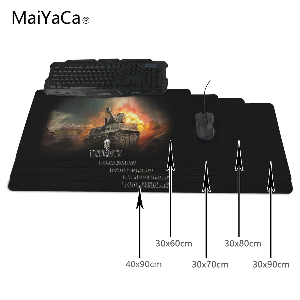 MaiYaCa World of Tanks коврик для мыши Коврик для мыши Notbook компьютерный коврик для мыши оверлок край большой игровой коврик оверлок край коврик для мыши