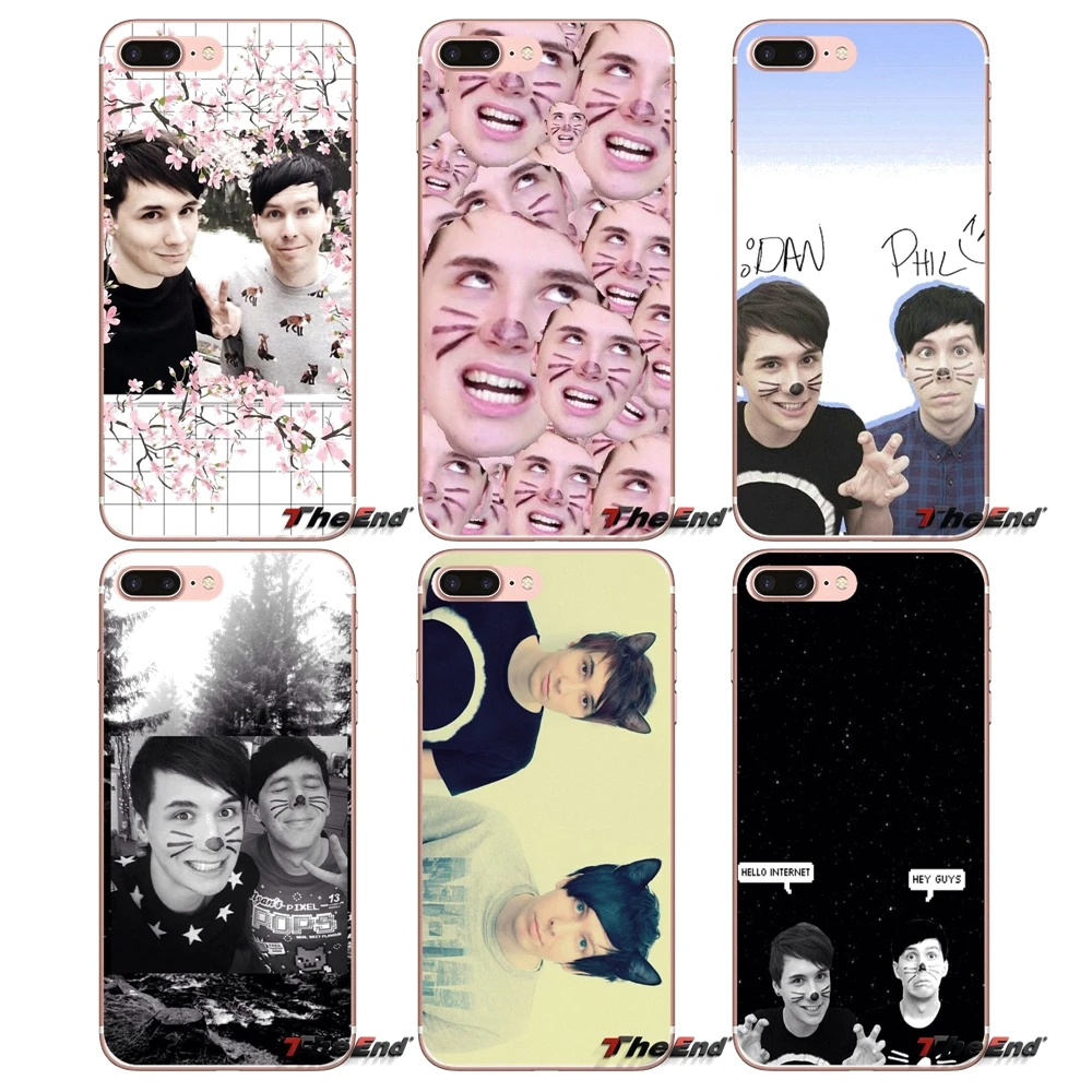Чехлы для Samsung Galaxy S2 S3 S4 S5 MINI S6 S7 edge S8 S9 Plus Note 2 3 4 5 8 Coque Fundas Group of Dan And Phil Radio постельные