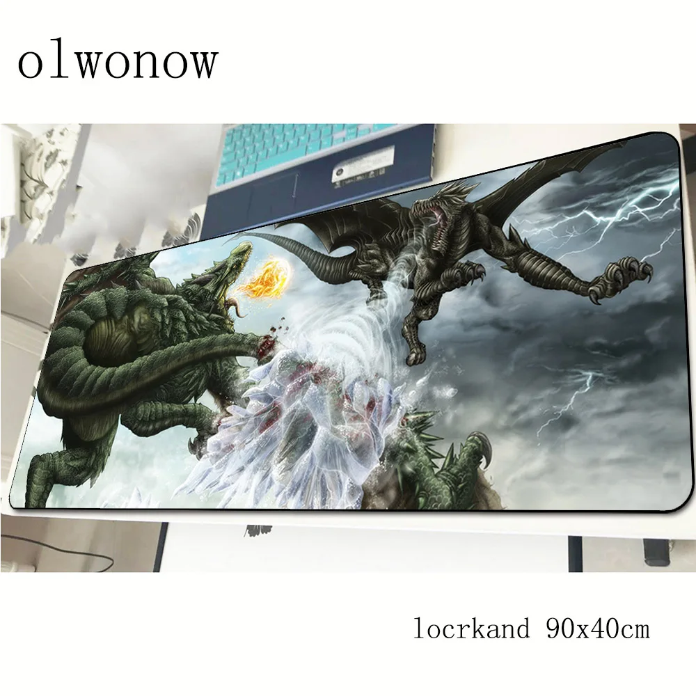 Коврик для мыши Monster Hunter популярный компьютерный коврик 900x400x3 мм padmouse