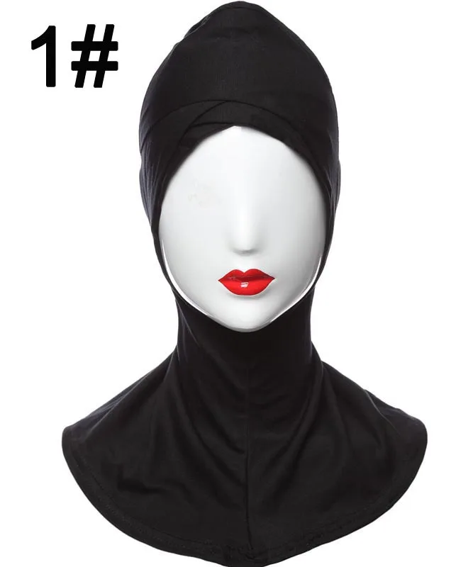 Новинка 2018 стильные мусульманские шапки из модала с двойным пересечением