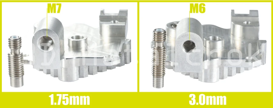 3D принтер Titan Aero обновления радиатор для Titan экструдер V6 Hotend Reprap Prusa i3 3D принтер запчасти аксессуары
