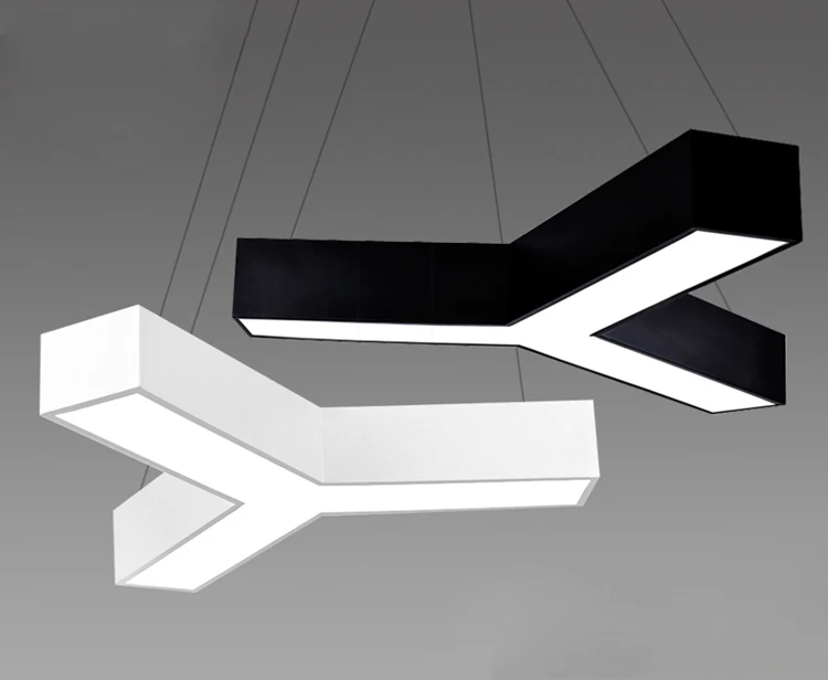 1 шт. современный минималистичный офисный светодиодный подвесной светильник profied