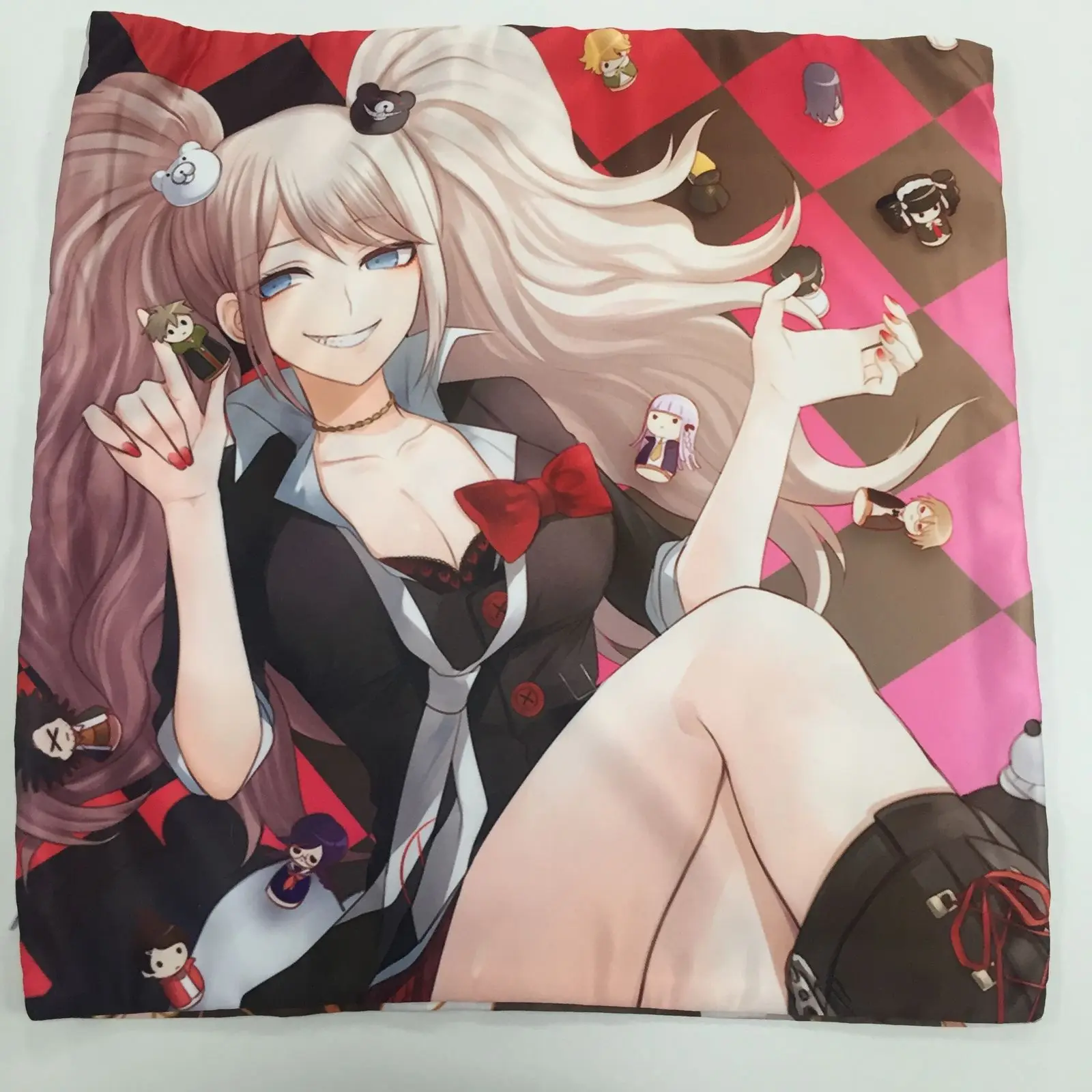 Чехол с рисунком из аниме Super Danganronpa джунко эношима Nagito Komaeda двухсторонняя подушка