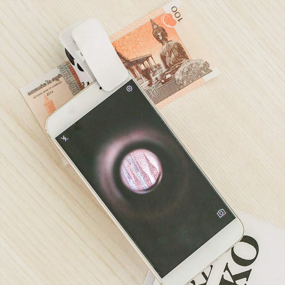 60X увеличение мобильного телефона USB увеличительный микроскоп определить