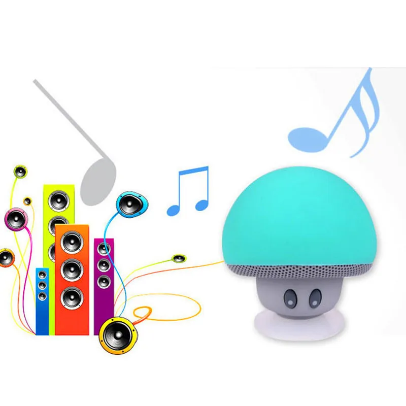 Мультяшный гриб прическа беспроводной Bluetooth динамик милый водонепроницаемый