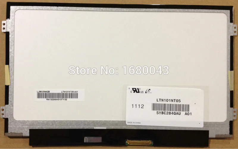 LTN101NT05 fit LTN101NT08 B101AW06 V.1 N101L6 HSD101PFW4 1024X600 SLIM|b101aw06 v.1|fit slim |