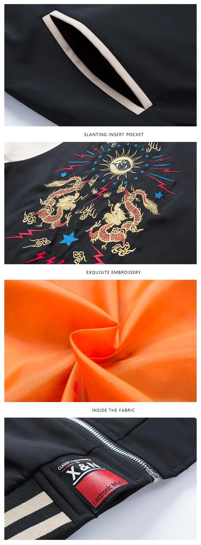 Новые модные куртки и пальто для мужчин s Bomber High Street Trend ветровка пальто корейское Трендовое повседневное пальто мужская одежда