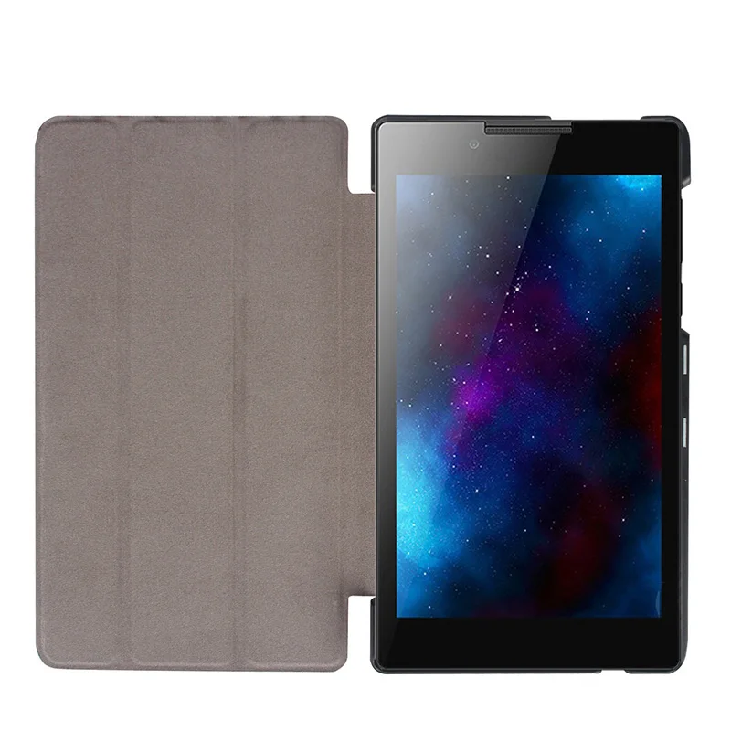 DyGod для lenovo Tab 2 A7-20 F 7 0 дюймов чехол планшета трехкратный флип-Стенд