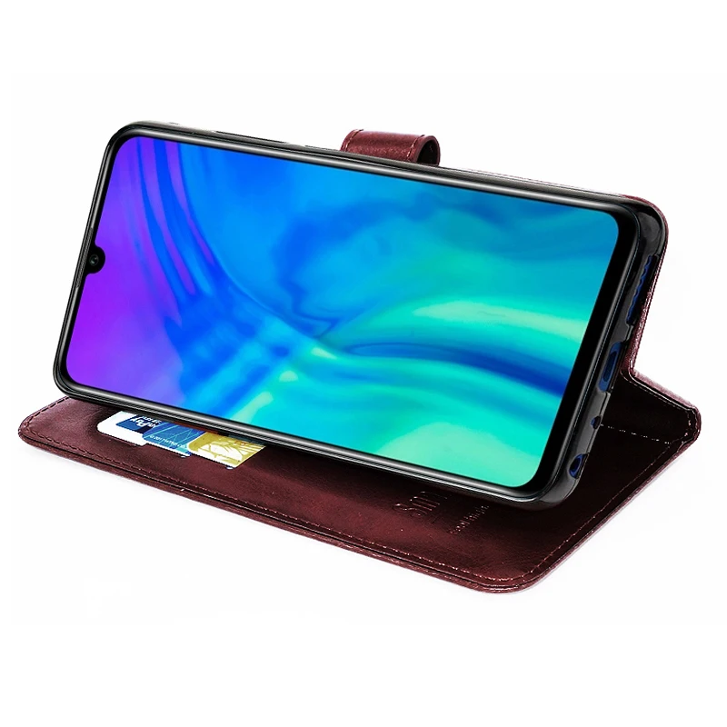 Чехол для Huawei Honor 10i чехол из искусственной кожи P Smart Plus 2019 телефона с откидной