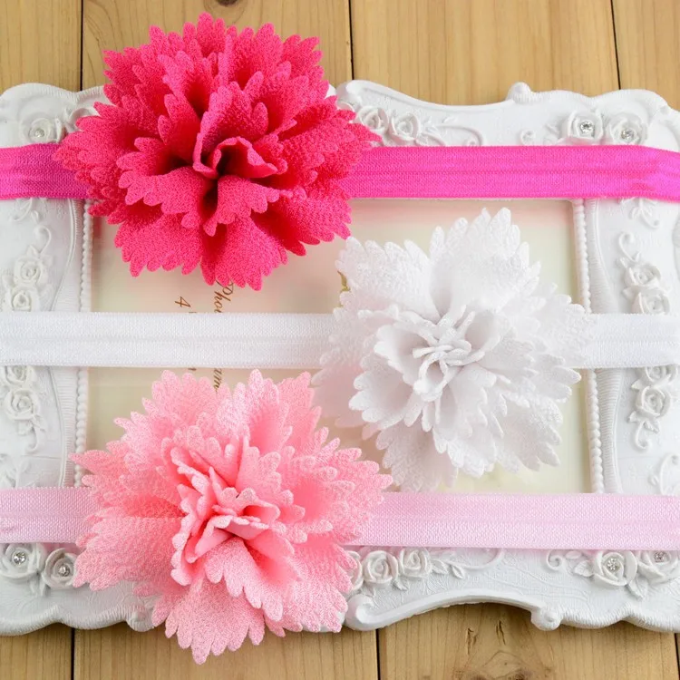 200 шт./лот оптовая продажа новый стиль Красивая повязка на голову с цветами для