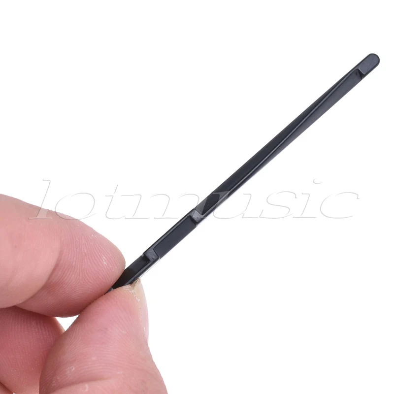 Акустическая гитара мостовое седло для Φ Компенсированный пластик черный|saddle for