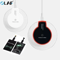 OLAF Wireless Charger Receiver Led Fast Charging For iPhone Max Plus Samsung Huawei P20 Pro Lite Wireless Charger