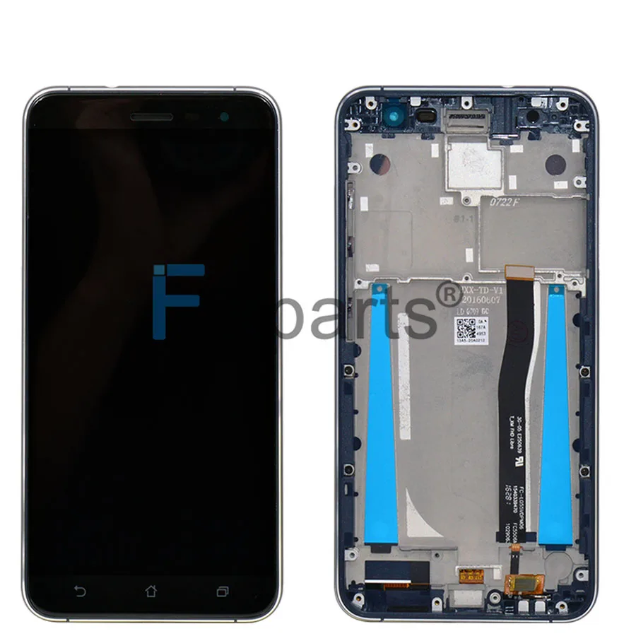 ЖК-дисплей с дигитайзером сенсорного экрана для ASUS Zenfone 3 ZE552KL Z012DE в сборе рамкой