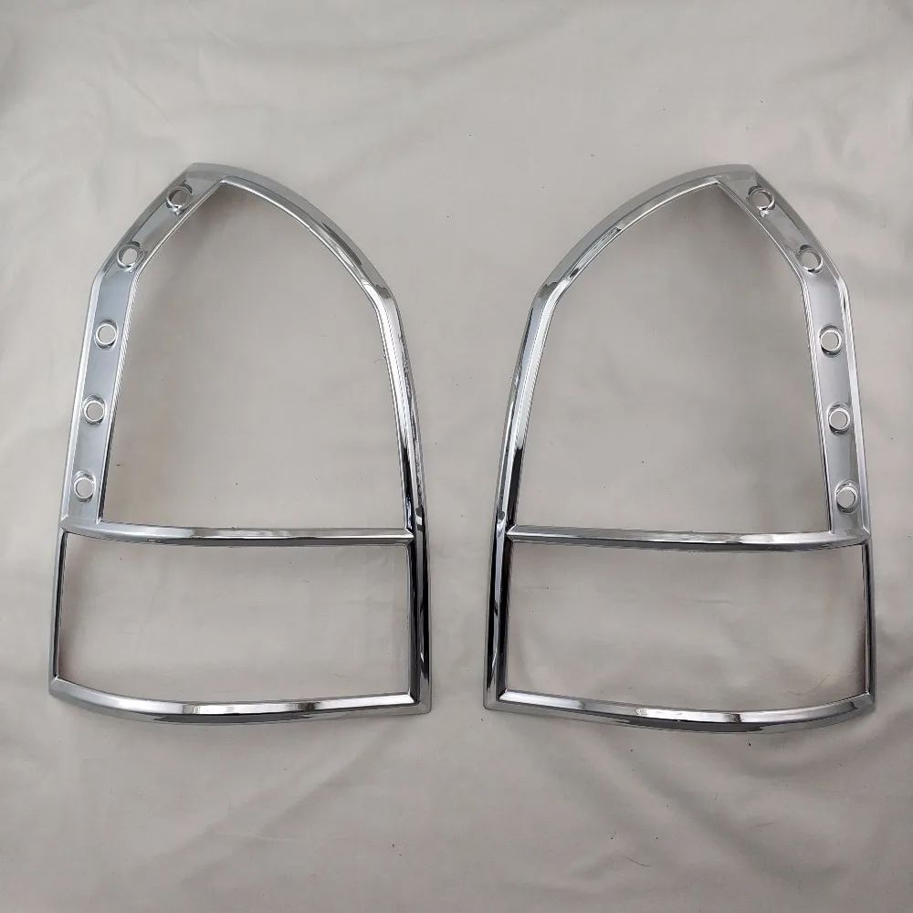 

The high quality Car tail lamp shade for Hyundai Tucson 2004 2005 2006 2007 2008 2009 2PCS ABS Chrome Tail Light Cover Lamp Trim