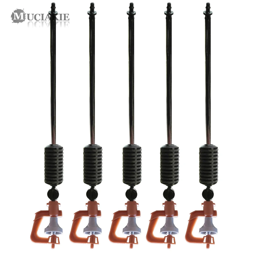 1 шт. автоматические вращающиеся спринклеры для полива, вращающиеся роторы микроспринклера, мини-форсунка, распылитель, оборудование для теплицы 1 шт. автоматические вращающиеся спринклеры для полива, вращающиеся роторы микроспринклера, мини-форсунка, распылитель, оборудование для теплицы