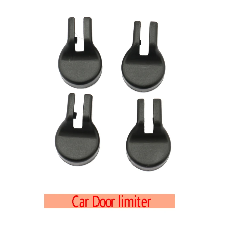 Limiting Stopper 4 шт. аксессуары для стайлинга автомобиля Автомобильный Дверной замок протектор Накладка для Jaguar E-PACE XE F-PACE XFL - Цвет: Limiting Stopper
