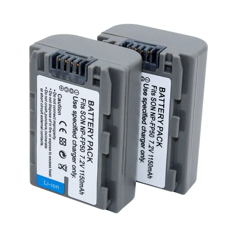 NP FP50 NPFP50 Батарея для sony DCR SX40 SX40R SX41 HDR CX105 FP30 FP51 FP60 FP70 FP71 FP90 Батарея|Цифровые