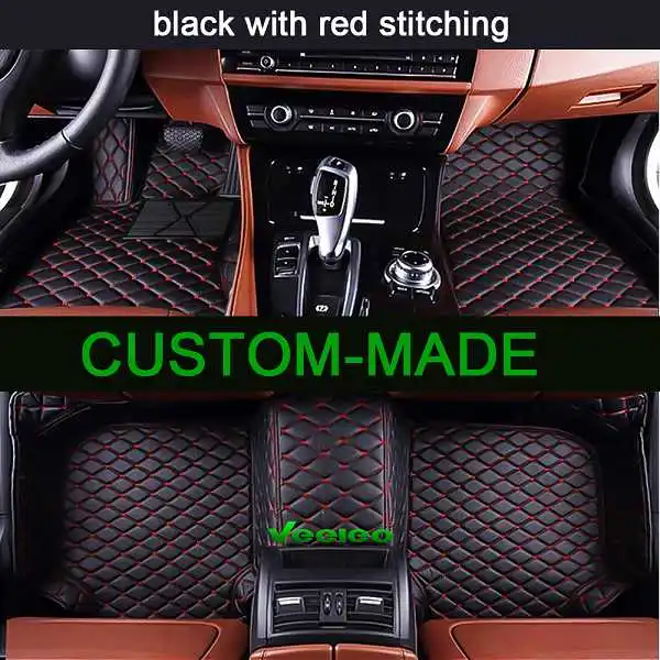 Veeleo Custom-Fit 6 видов цветов автомобильные коврики для Skoda Karoq 2018 полный комплект