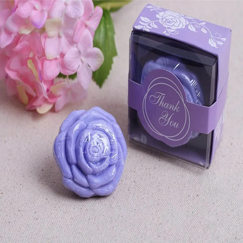 20 шт./лот свадебный подарок ароматизированное Мыло Baby Shower Savon праздничные сувениры