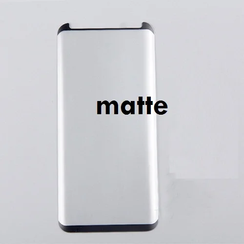 3D Матовый чехол из закаленного стекла для Samsung Galaxy S9 Plus S8Plus Note8 стекло без