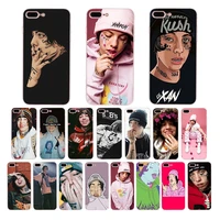 rapper lil xan soft silicone cover for iphone xr x xs max phone case plus 7 8 6s 6 5s se 5 10 shell betrayed funda coque housing